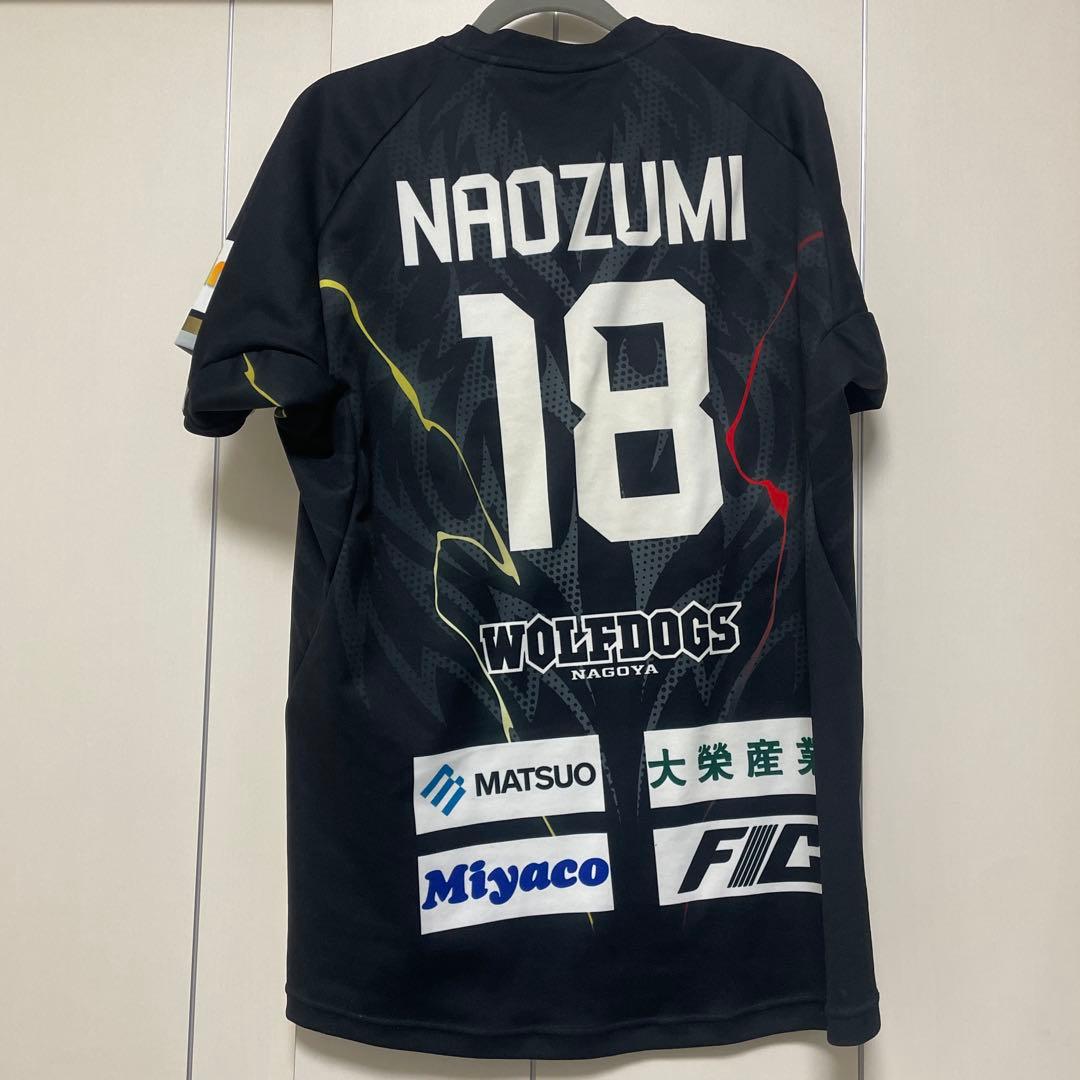 ウルフドッグス名古屋 上林直澄 選手 オーセンティックユニフォーム