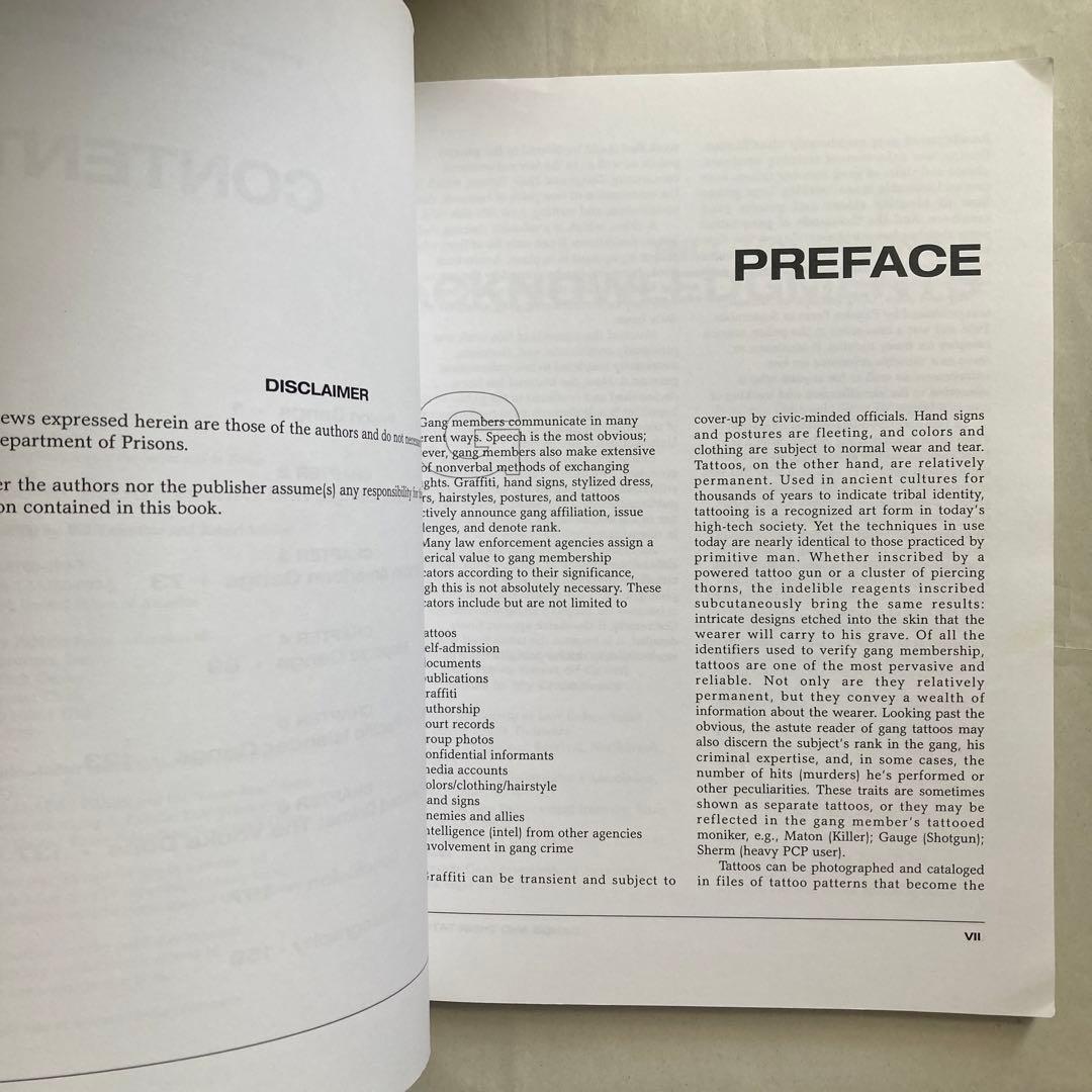Gangs and Their Tattoos タトゥー　アメリカ刺青　匿名配送