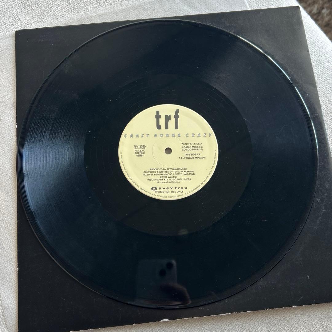 ⭐︎レアプロモ版⭐︎TRF Crazy Gonna Crazy 12インチavex