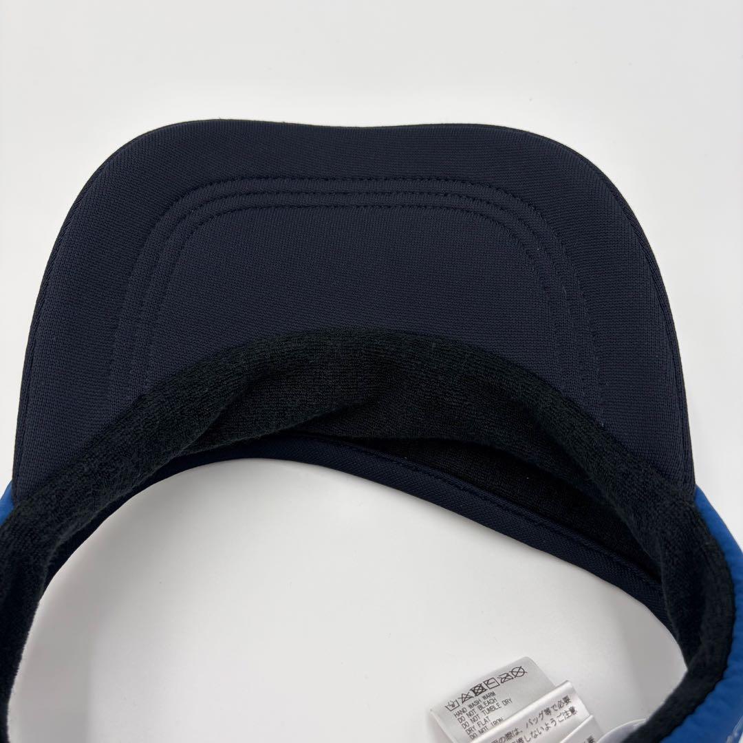 【マーク＆ロナ】MARK&LONA サンバイザー ゴルフ スカル ロゴ 帽子