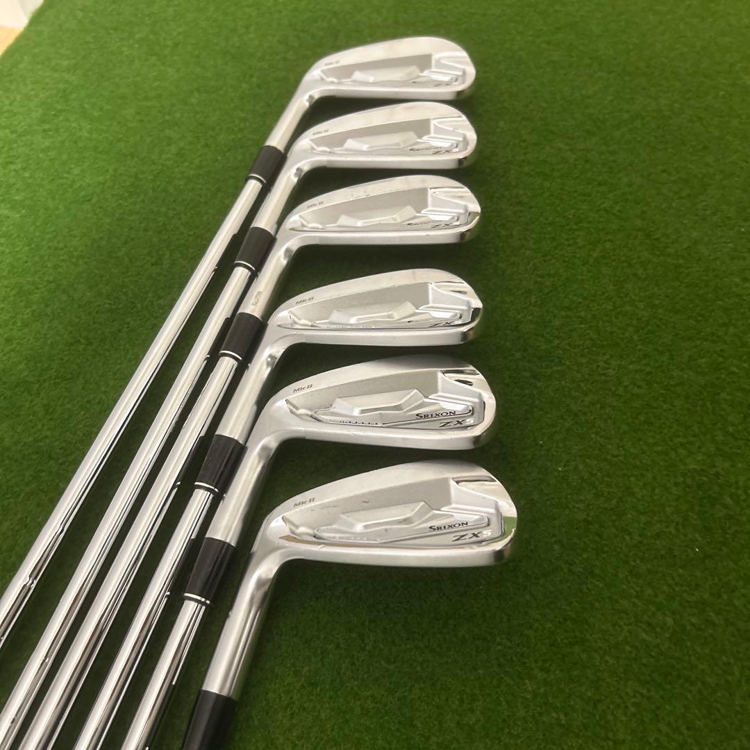 レフティ スリクソンSRIXON ZX5 MKⅡ マーク2 アイアン6本 左利き