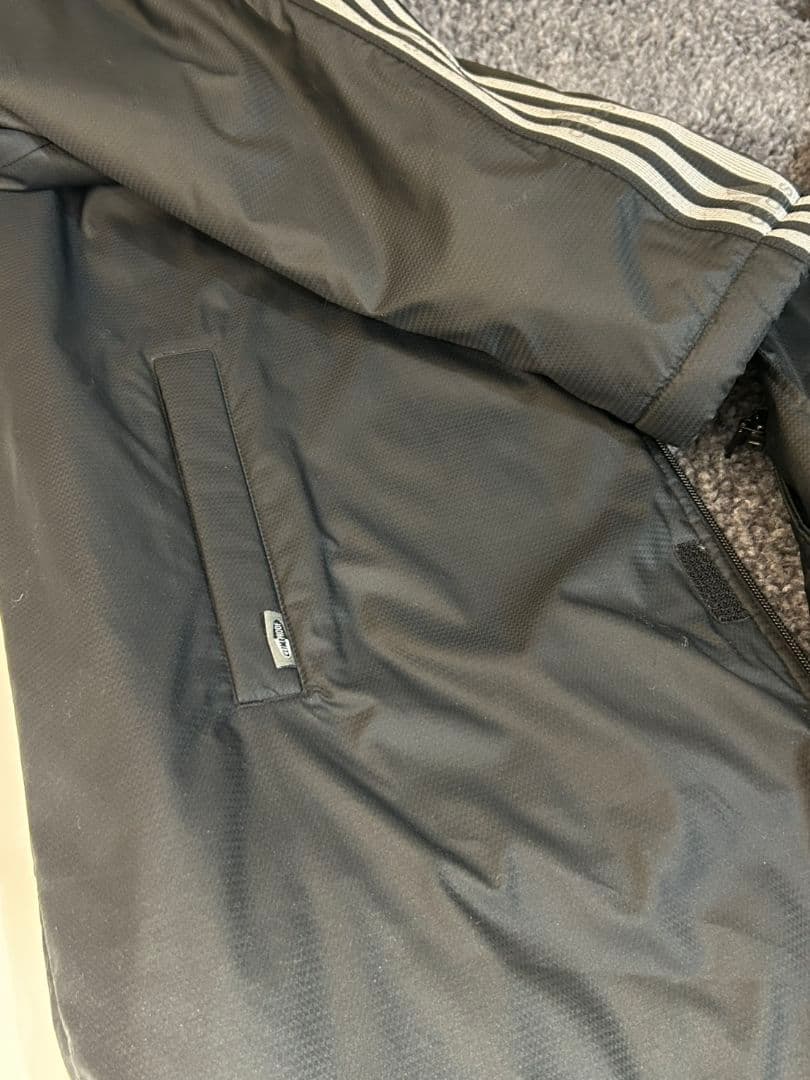 adidas アディダス L ボアダウン ロングコート ベンチコート