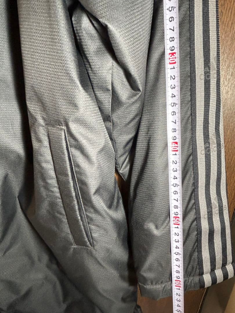 adidas アディダス L ボアダウン ロングコート ベンチコート