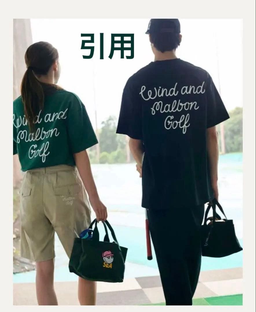 MALBON x WDS CHINO PANTS 黒　XL 試着のみ