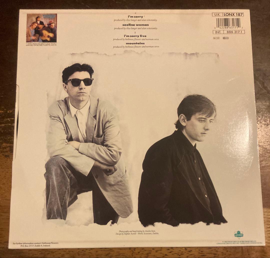 ◾️稀少12インチEP◾️HOTHOUSE FLOWERS / ホットハウスフラワー