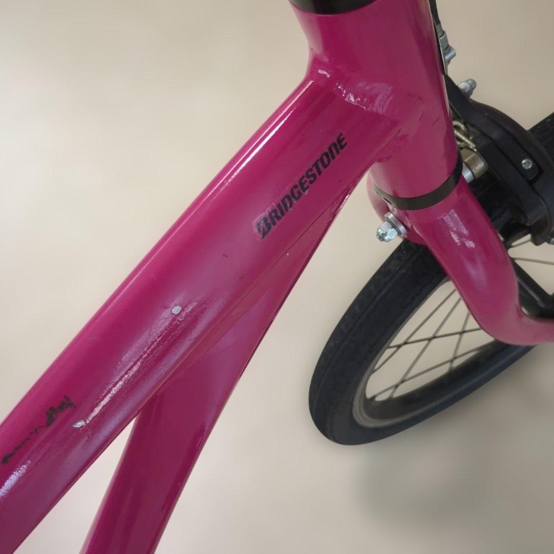 ブリヂストン　レベナ　子供用自転車　18インチ ピンク【引取希望】