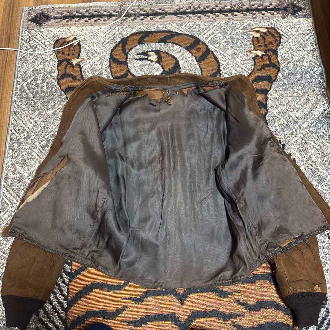 スペシャル 40s 50s ヴィンテージ スポーツジャケット スウェード