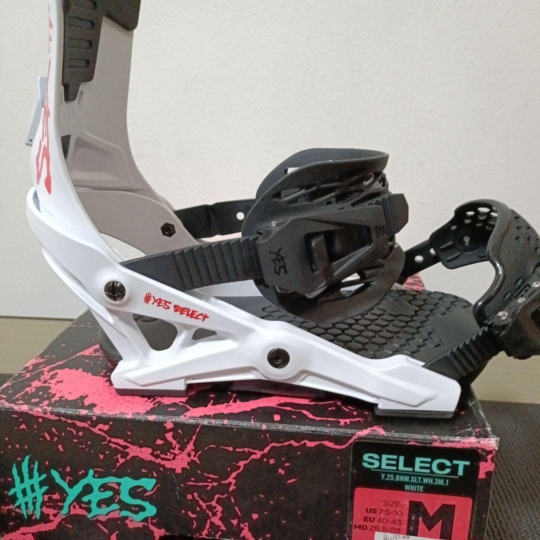 未使用　24-25 YES SELECT ビンディング Mサイズ 　グラトリ