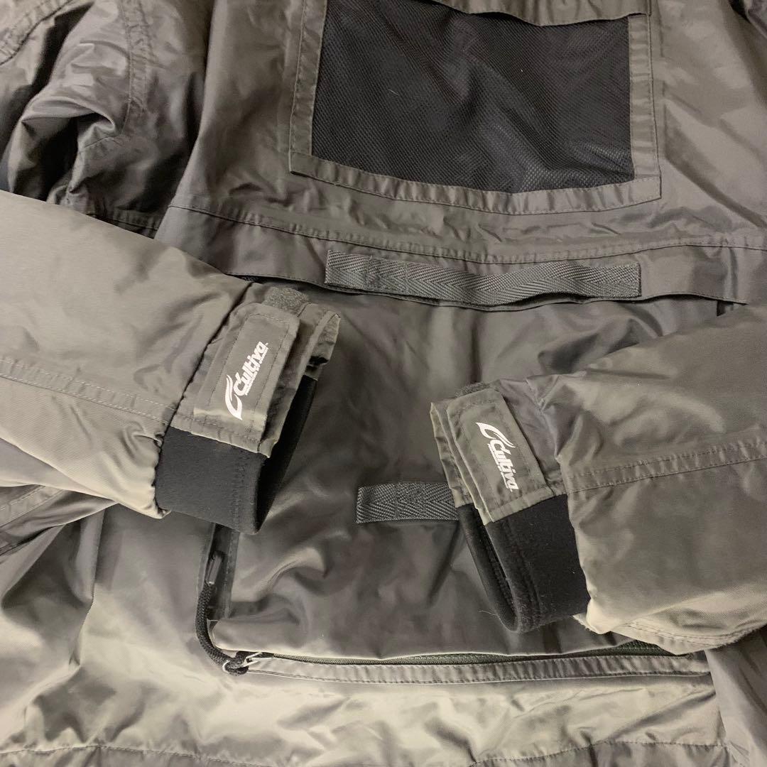 OWNER カルティバ フィッシングジャケット 2WAY 裏ボア付 グレー LL