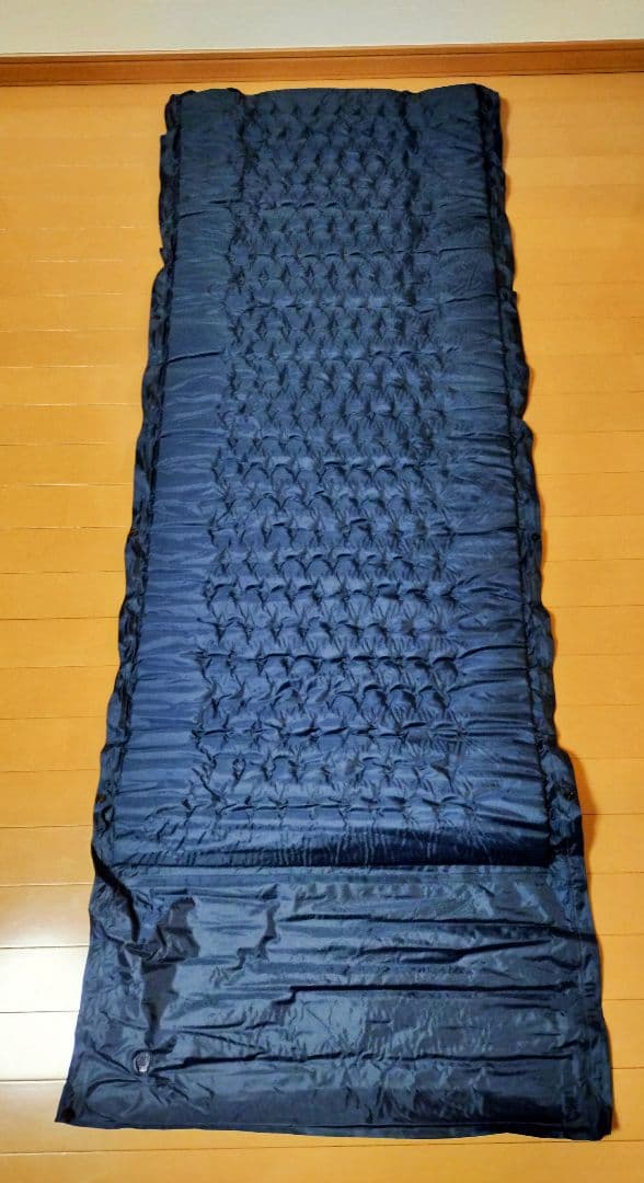 インフレーターマット シングル 厚み5cm 自動膨張式 枕付き 4枚セット