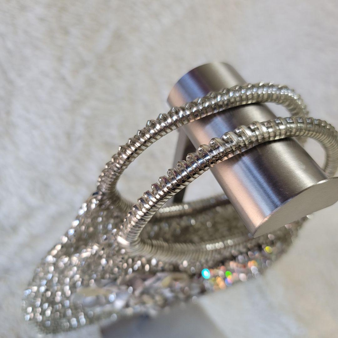 ANTEPRIMA アンテプリマ ワイヤーバッグ シルバー ビジュー ハート