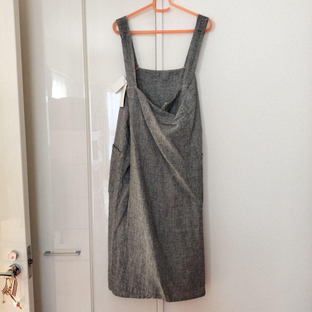 きっき様 新品ネストローブマキさん×nest Robe時短エプロンドレスチェック