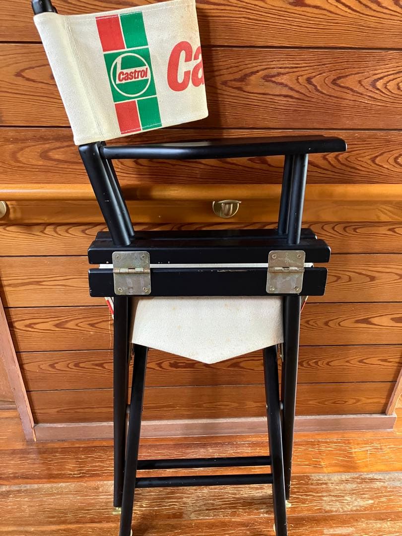 【最終価格！】稀少/ビンテージ/帆布/カストロール/ディレクターズチェア