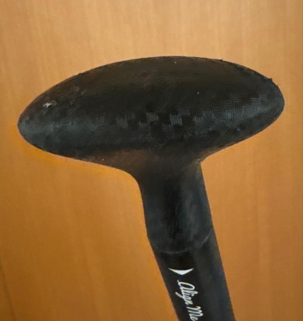 STARBOARD スターボード★パドル　ハイブリッドカーボン白×黒　引取手渡し