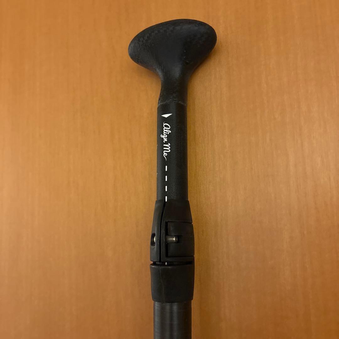 STARBOARD スターボード★パドル　ハイブリッドカーボン白×黒　引取手渡し