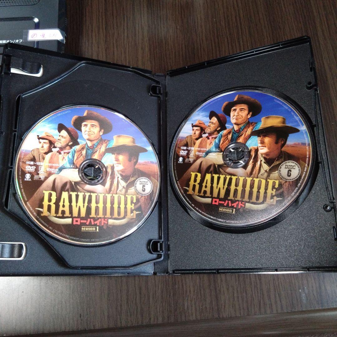 ローハイド シーズン1 DVD BOX 6枚組 西部劇 クリント・イーストウッド