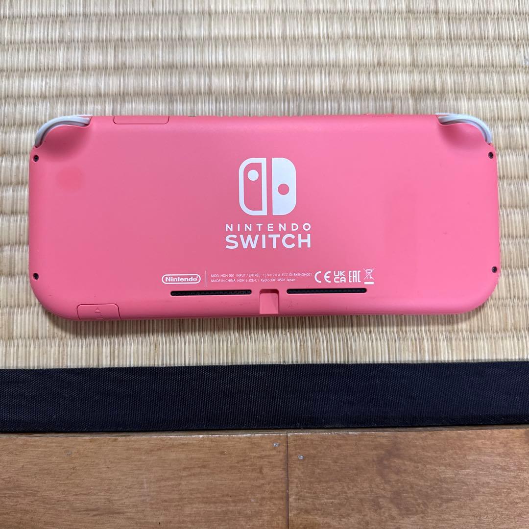 Nintendo Switch Lite ピンク 本体 + ゲームソフト3本