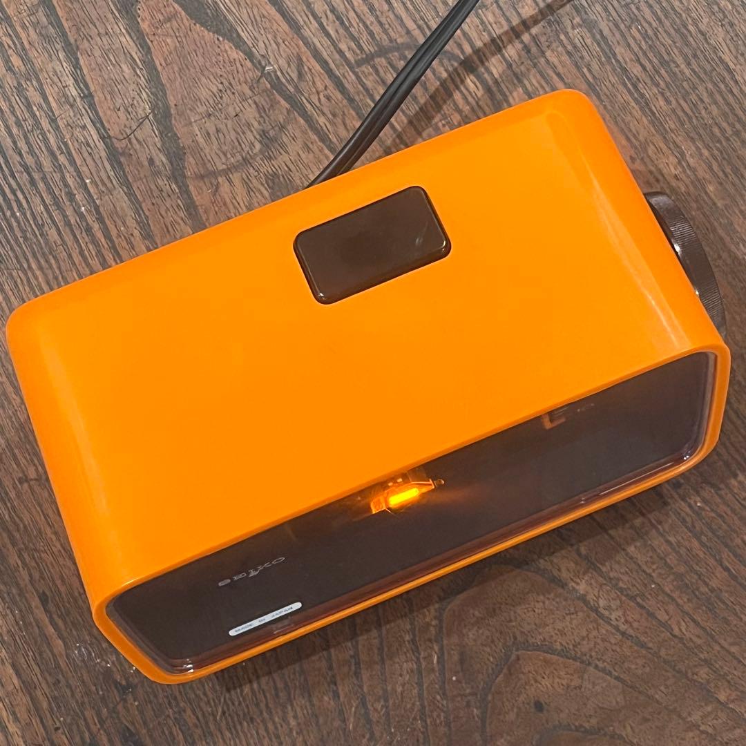 SEIKO パタパタ時計 デジタルクロック オレンジ 昭和レトロ