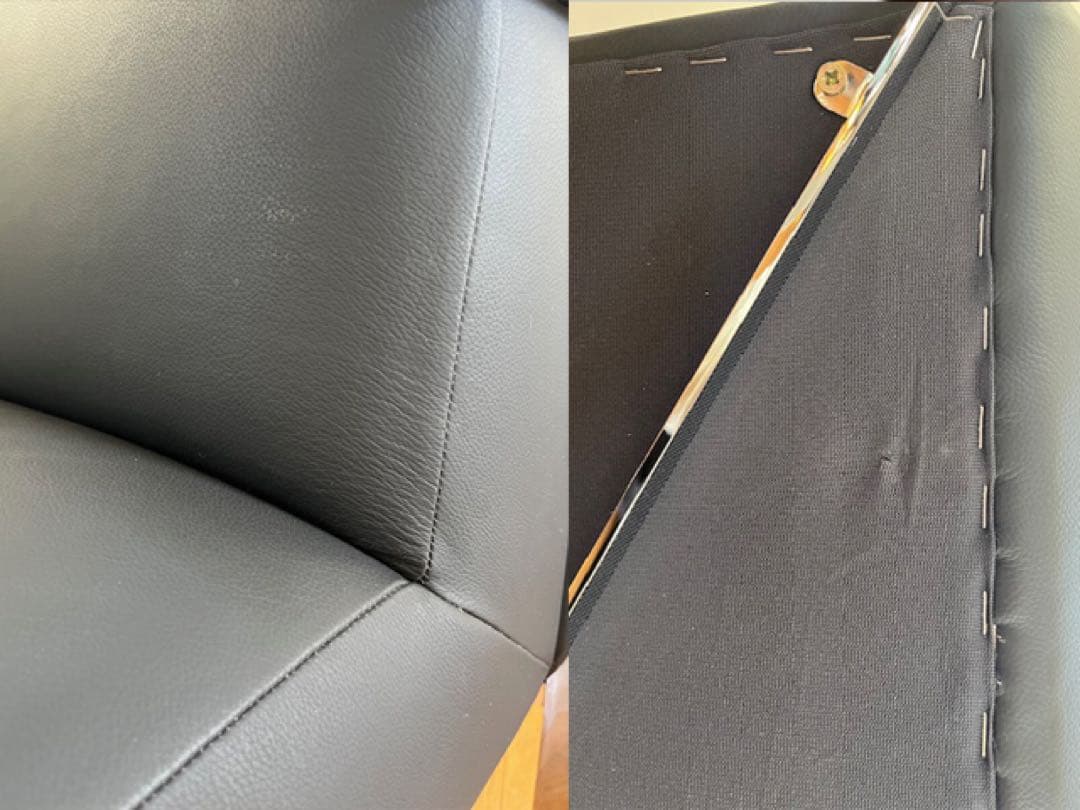 アメリカ　ラザール　本革ラウンジチェア　① ミッドセンチュリー　アールデコ　美品