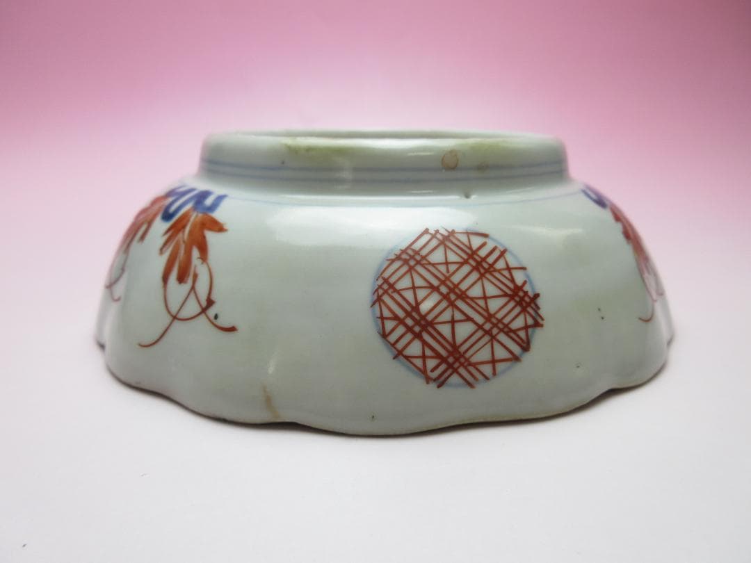 錦手 鳥紋 なます皿 5客 TN A 70816