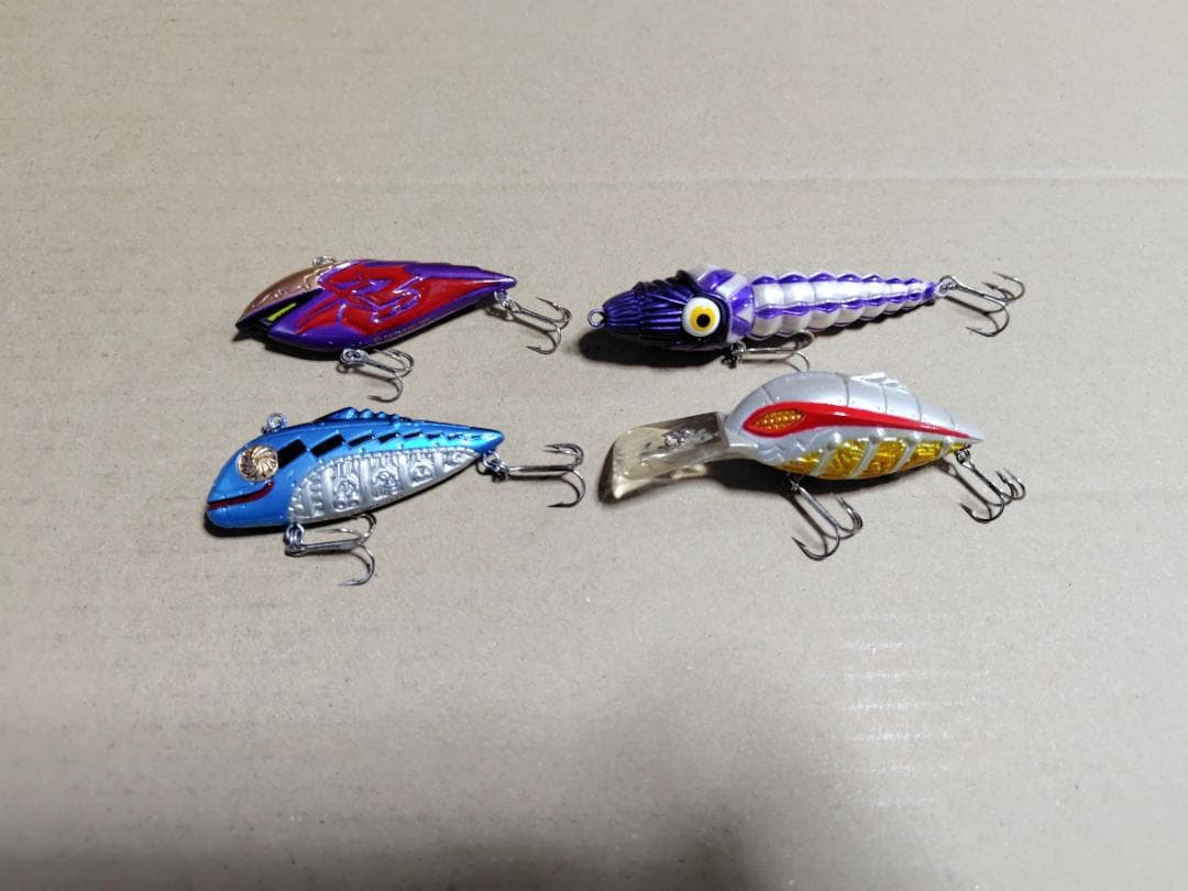 グランダー武蔵 ベイトロッド GM452 とグランダールアー4個セット！