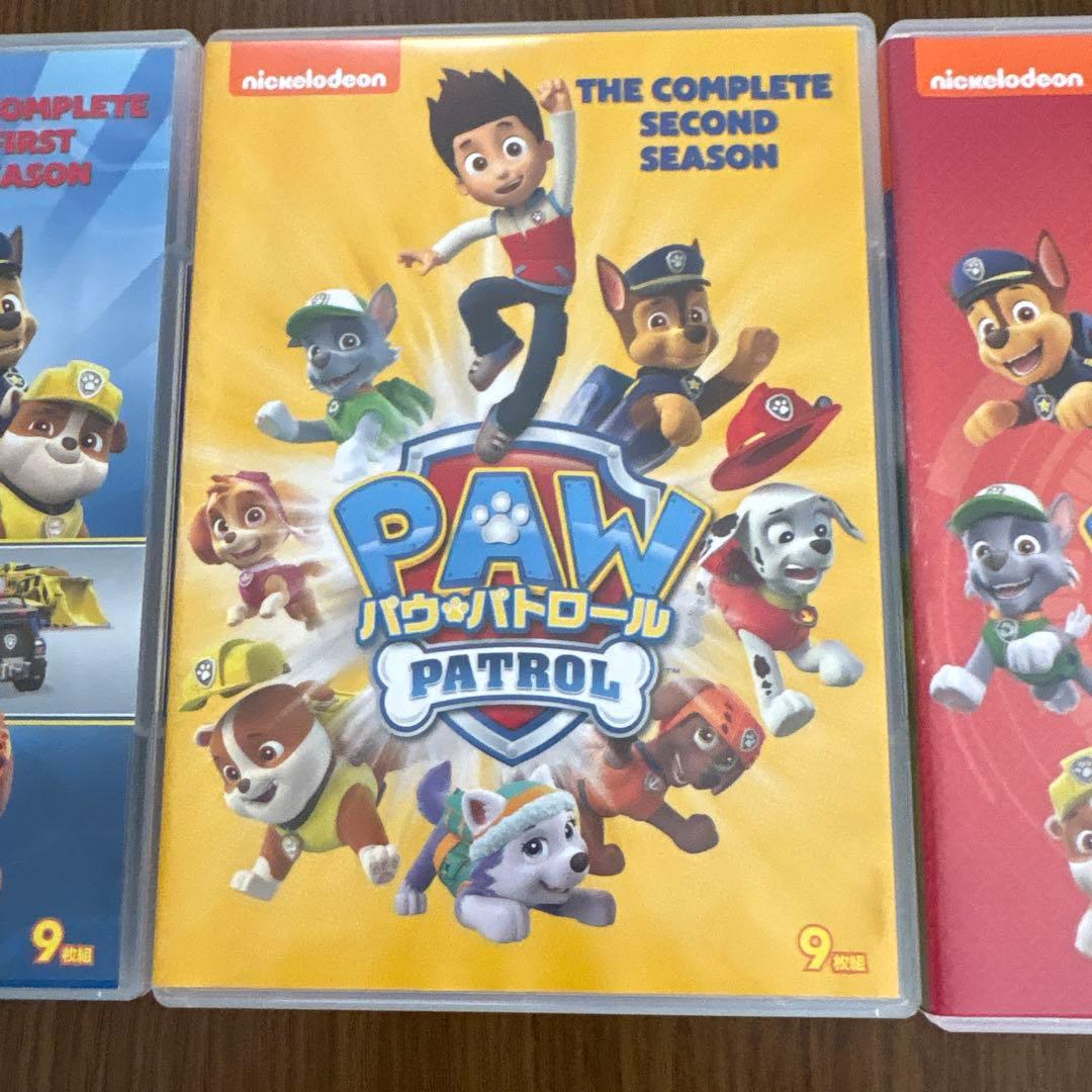 パウ・パトロール DVD シーズン1・2 DVD-BOX セット まとめ売り