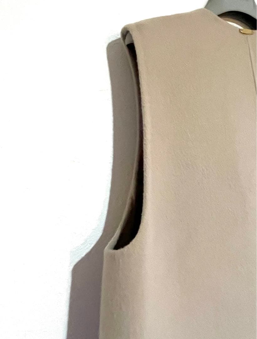 ベ*ル様 ドゥーズィエムクラス　2024AW ウールアンゴラ　ロングベスト　ベー