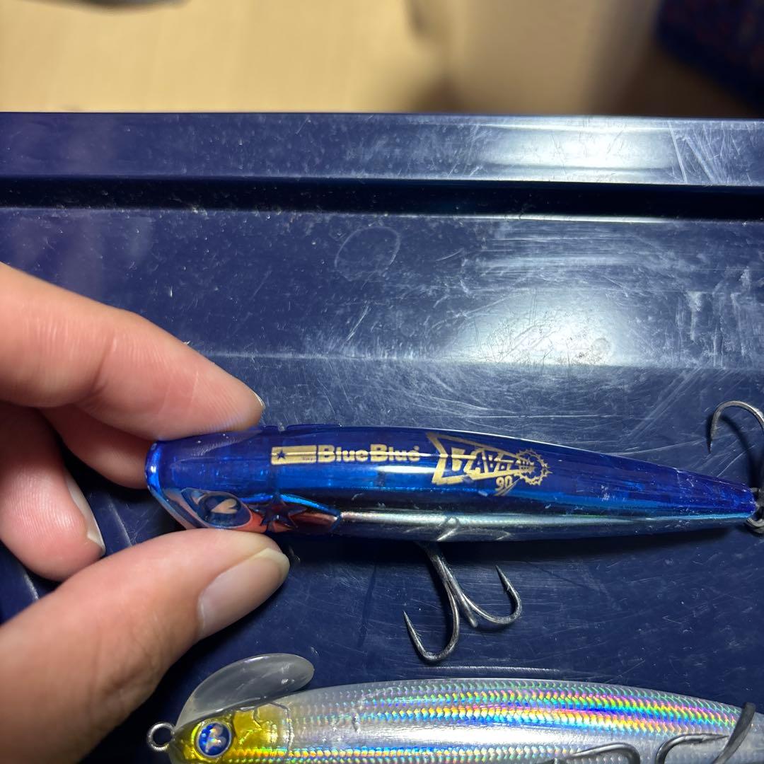 BlueBlueルアーセット　10個　ケース付