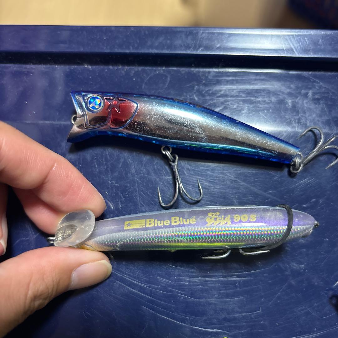 BlueBlueルアーセット　10個　ケース付