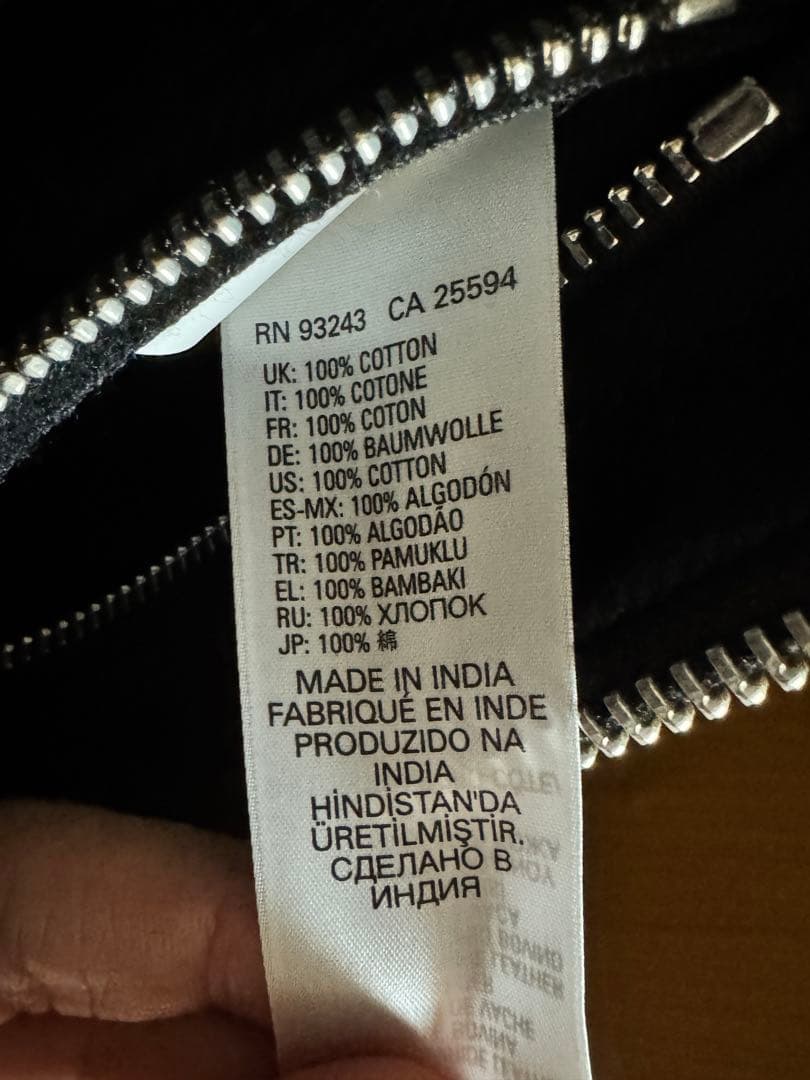 【美品】DIESEL ディーゼル キャンバスレイヤードジャケット レザー