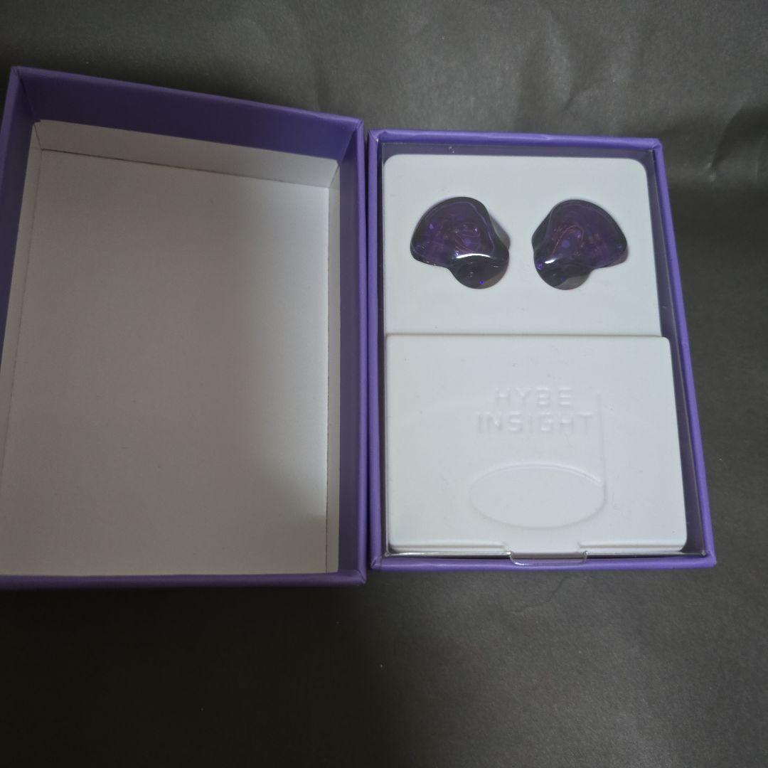 ハイブインサイト イヤモニ風イヤホン パープルエディション 新品未使用
