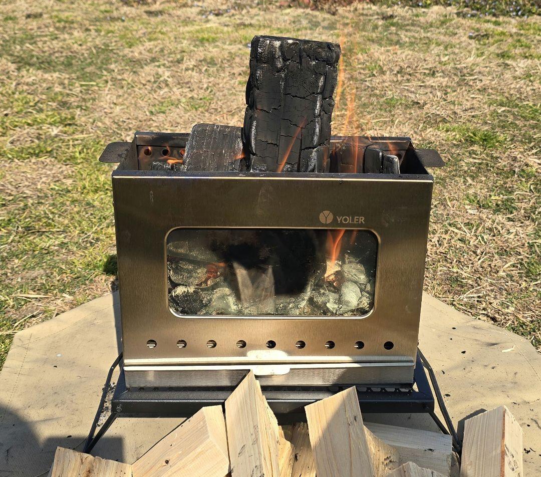 ヨーラー　2次燃焼焚き火台　YOLER