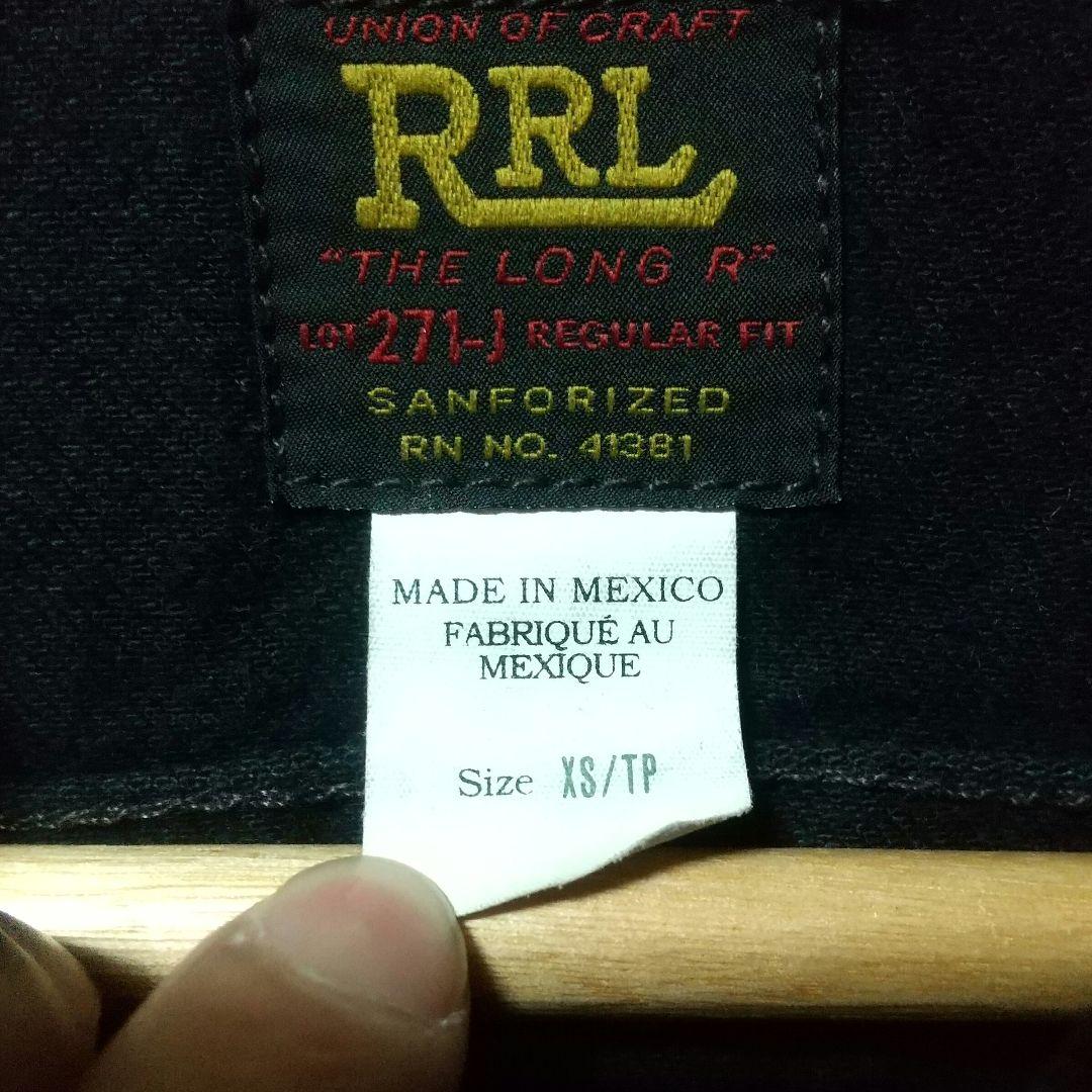 RRL デニムジャケット ブラック