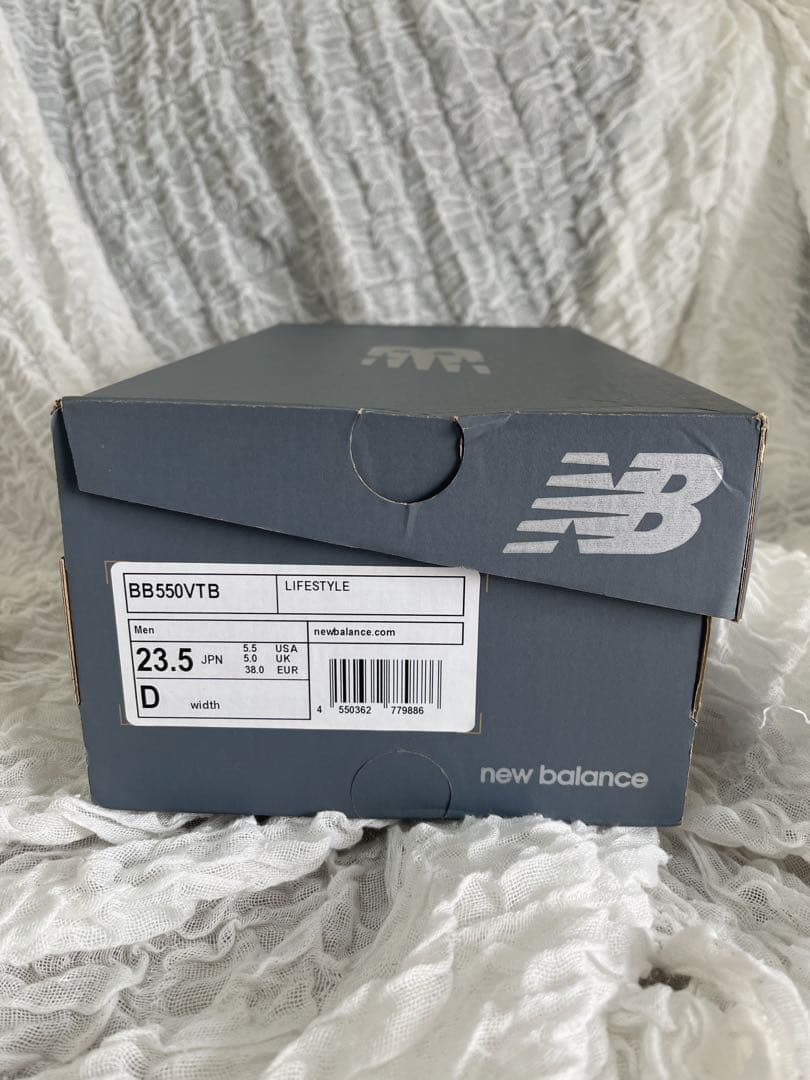 NEW BALANCE BB550VTB シーソルト トゥルーレッドホワイト