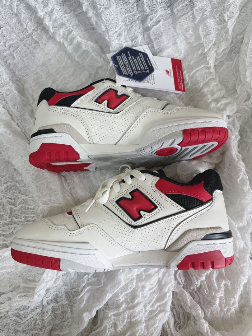 NEW BALANCE BB550VTB シーソルト トゥルーレッドホワイト