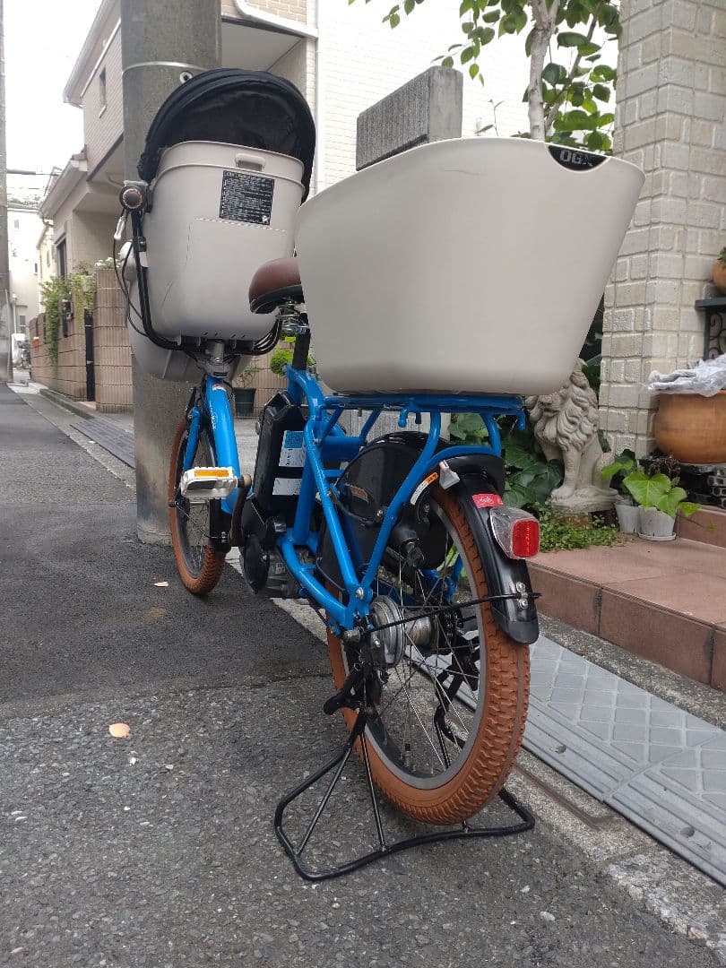 配送可★直接引渡可★カスタム【ヤマハパスキス】電動アシスト自転車★子供乗★充電器