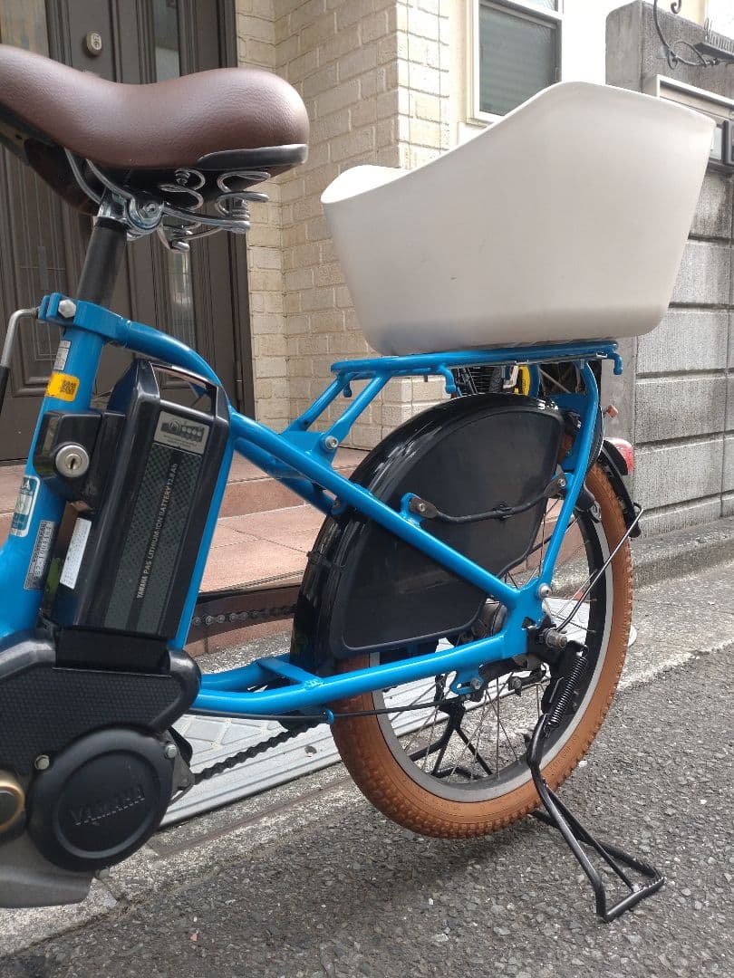 配送可★直接引渡可★カスタム【ヤマハパスキス】電動アシスト自転車★子供乗★充電器