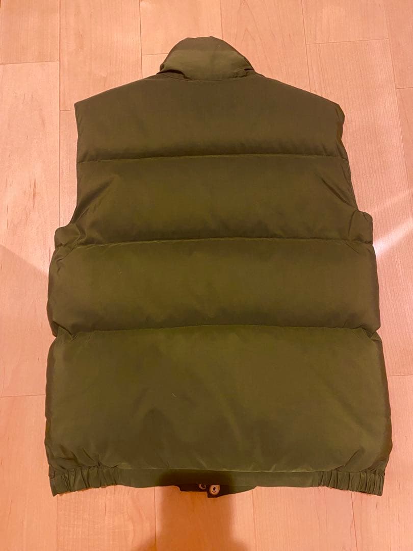 美品Crescent DownWorksオリーブグリーン　ダウンベスト M