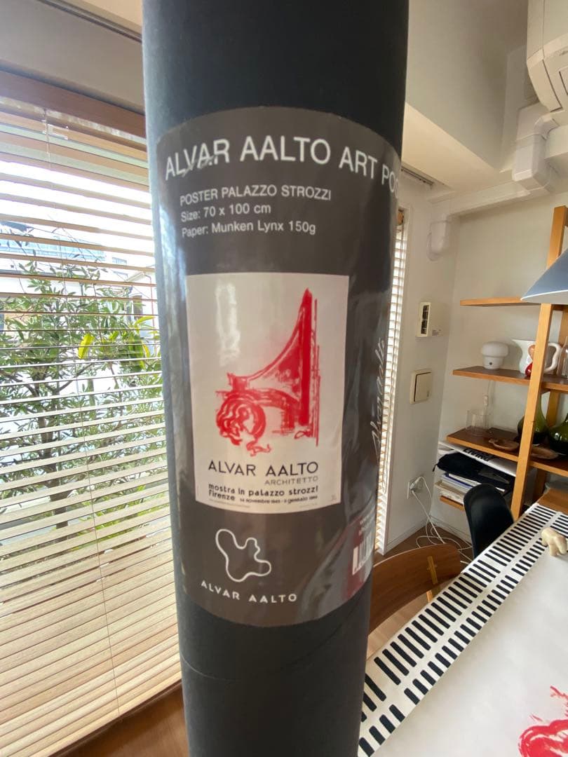 ALVAR AALTO ARCHITETTO ポスターアルバ・アアルト ポスター