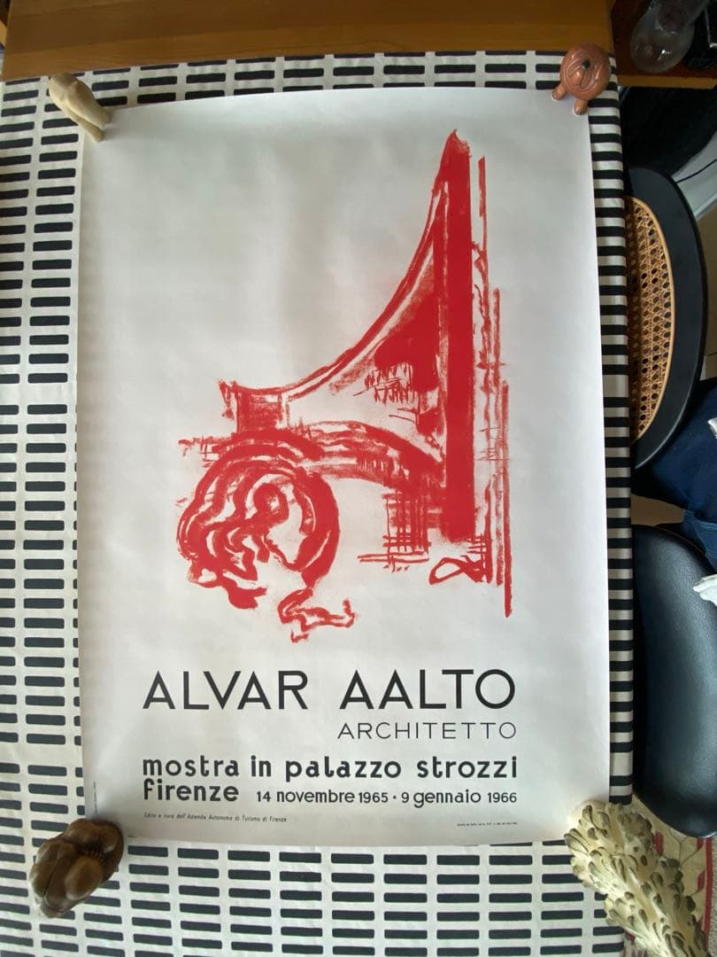 ALVAR AALTO ARCHITETTO ポスターアルバ・アアルト ポスター