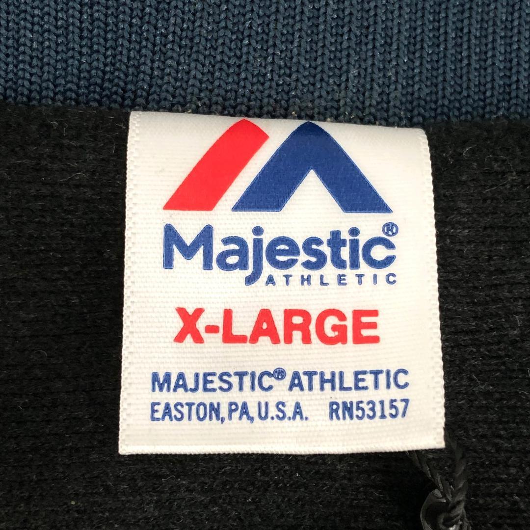 Majestic　グラウンドコート　ヤクルトスワローズ　ネイビー　XLサイズ