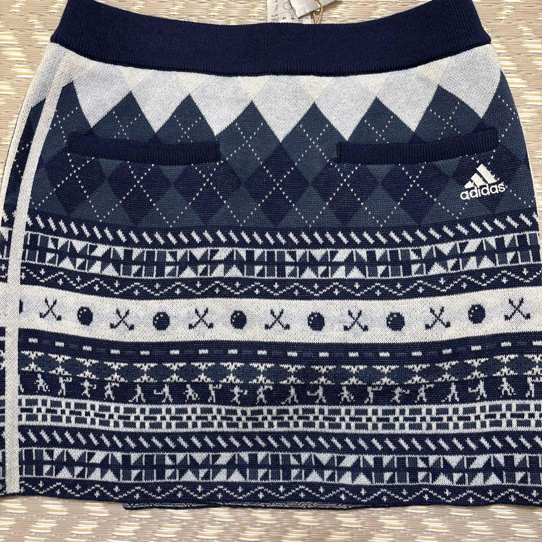 新品Sサイズadidasゴルフレディースセットアップニット