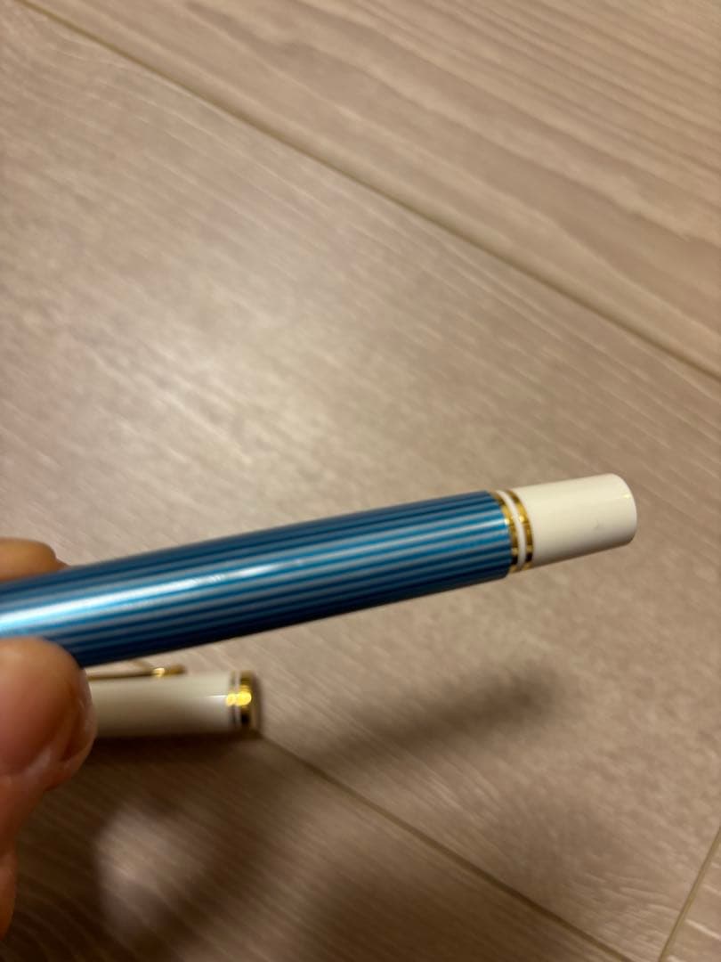 Pelikan ペリカン万年筆スーベーレーンターコイズEF・インクはおまけ