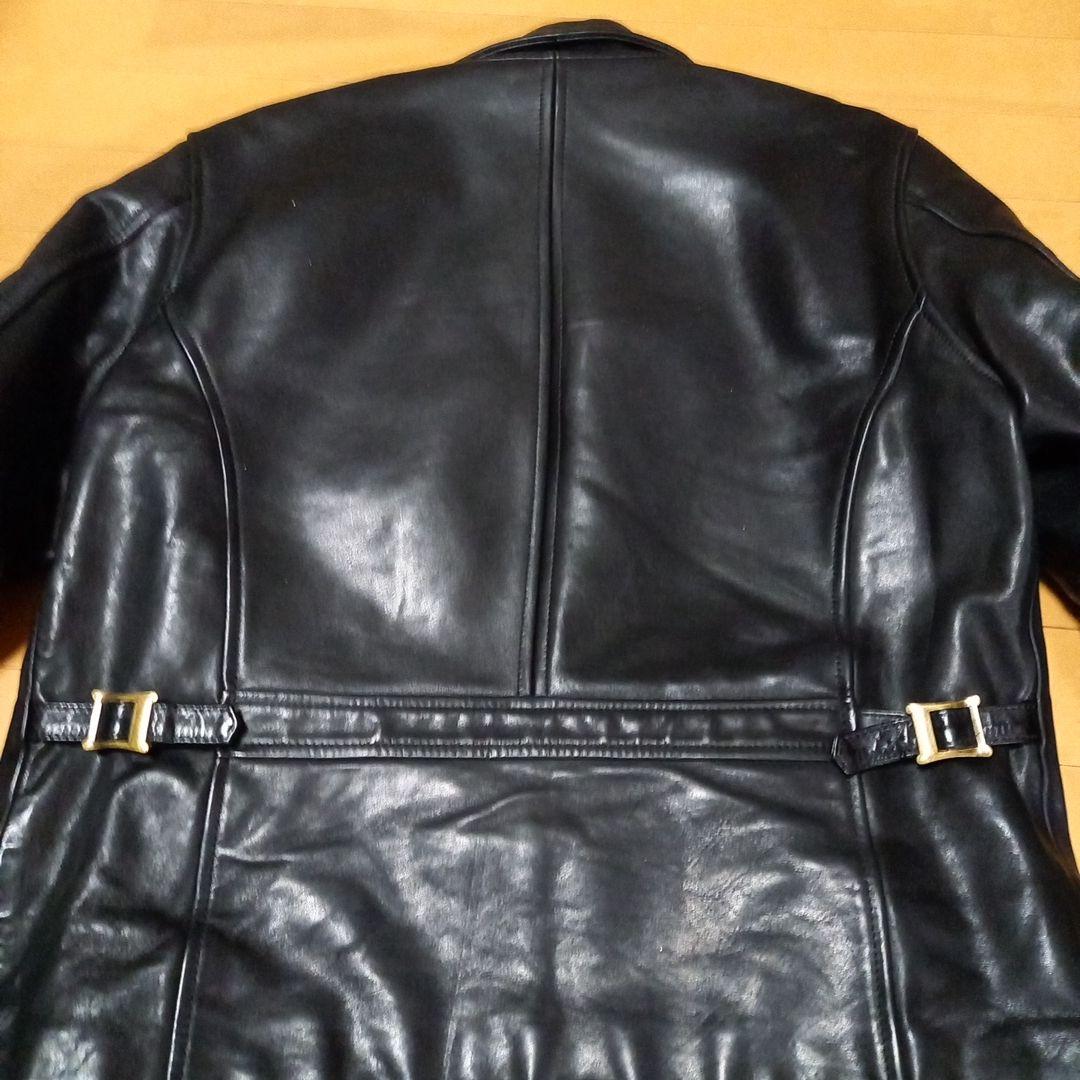 SKULL FLIGHT レザー スポーツジャケット 馬革