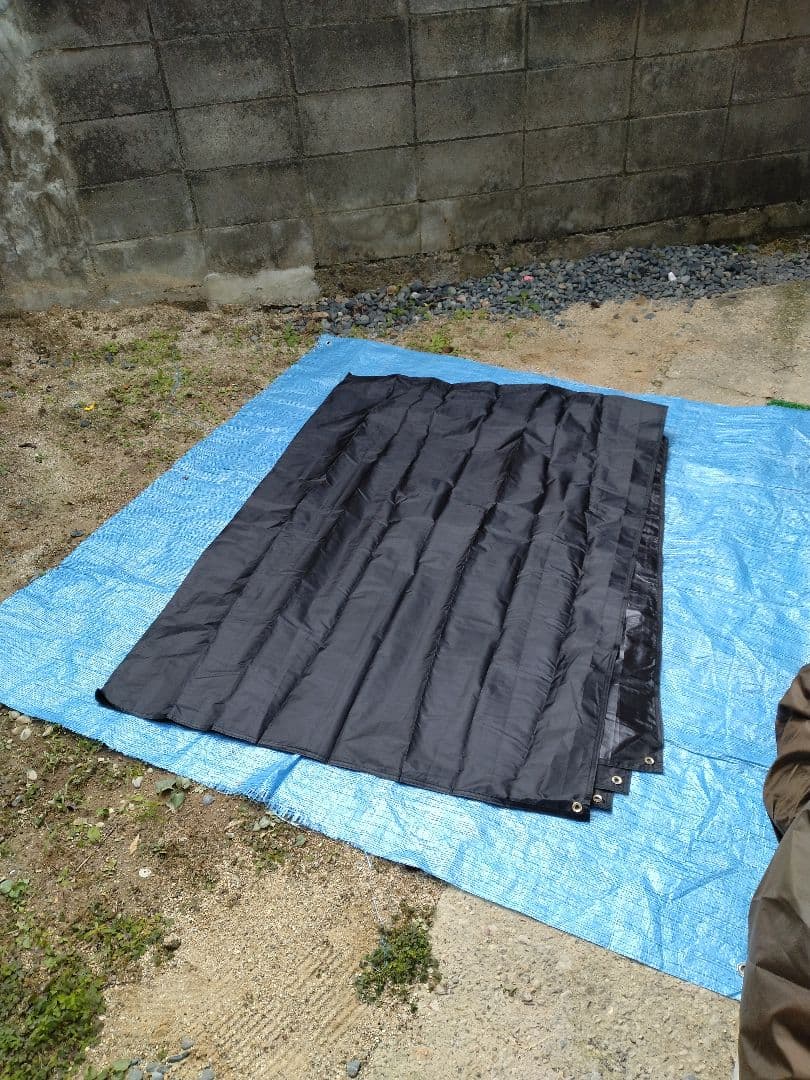 Kanggogo ワンタッチゴムテント ４人～6人 グランドシート付き