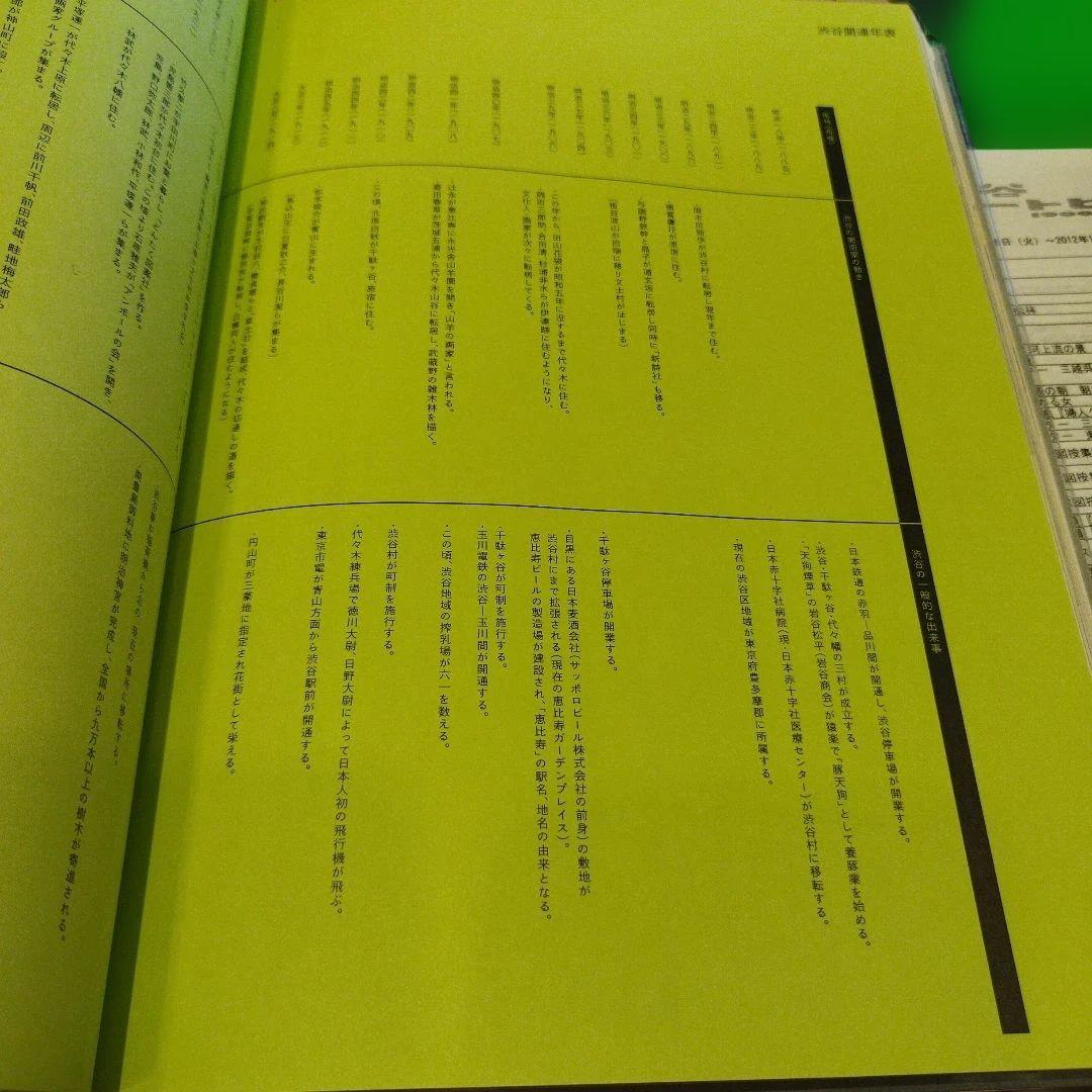 渋谷ユートピア 1900-1945　2011年271P HC 3点一枚もの付き