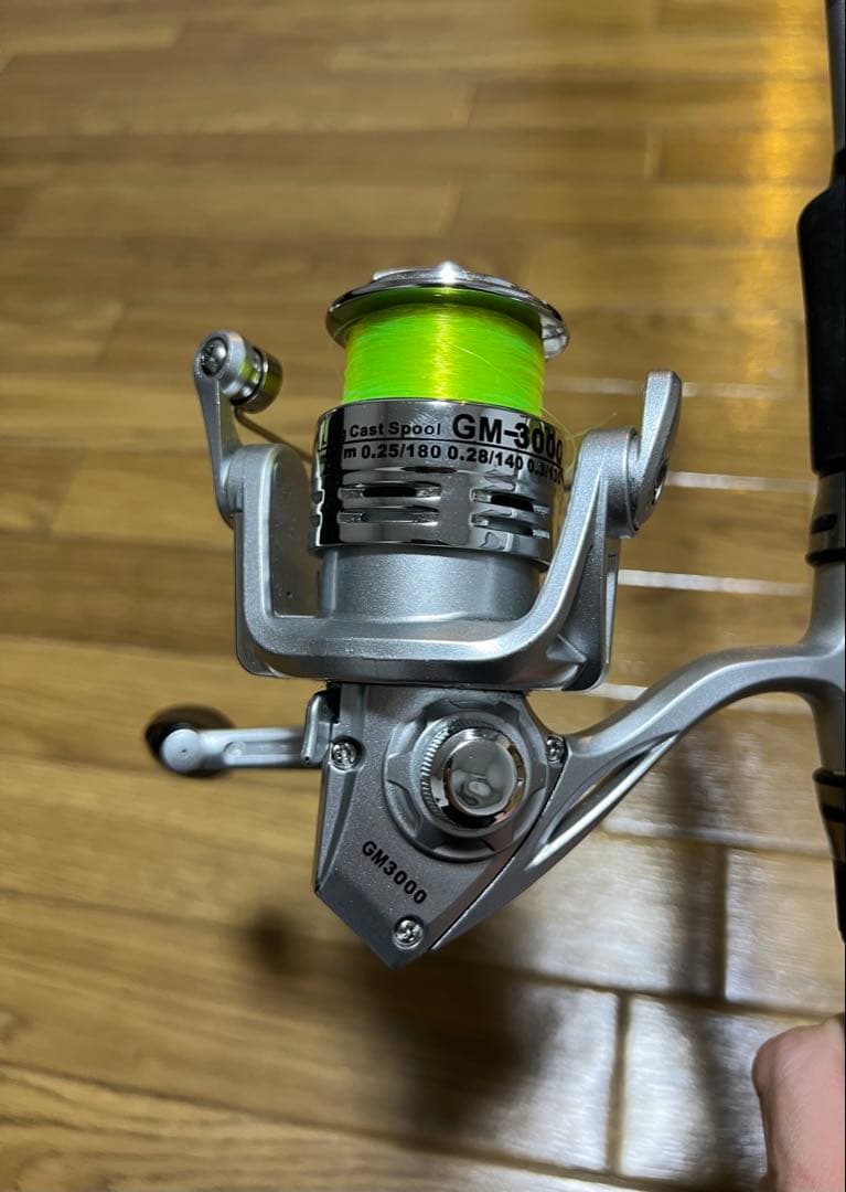 釣竿 WILDERSTABASS 962ML ブランドSZM GM-3000付き