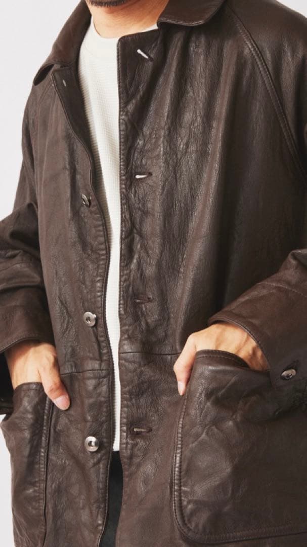 JONRNAL STANDARD ゴートレザーブルゾン