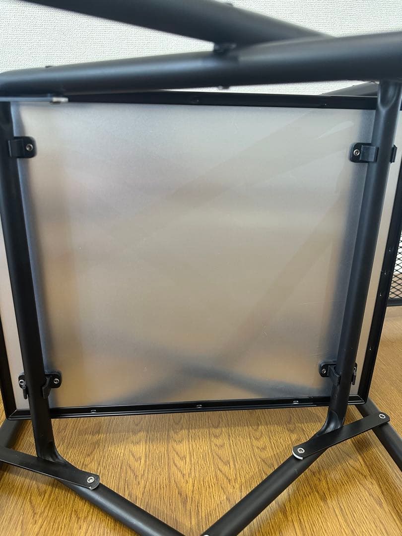 キャンパーズコレクション ブラック タフライト シェルフ 3段