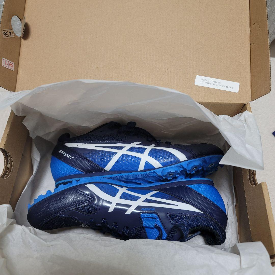 極美品✨アシックス エフォート13 陸上競技用スパイクシューズ 23.5cm